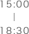 15:00 - 18:30